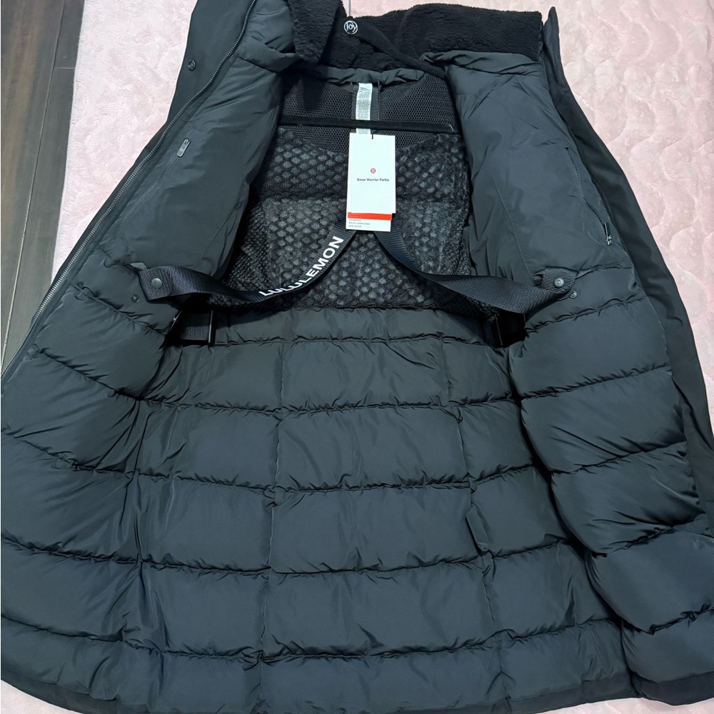 NWT Snow Warrior Parka black 6 snow winter puffer jacket parka - Picture 2 of 11